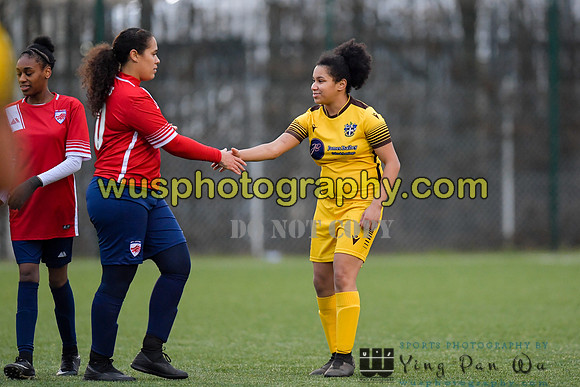 20220123-161505 AFC Leyton v Sutton United Women U21