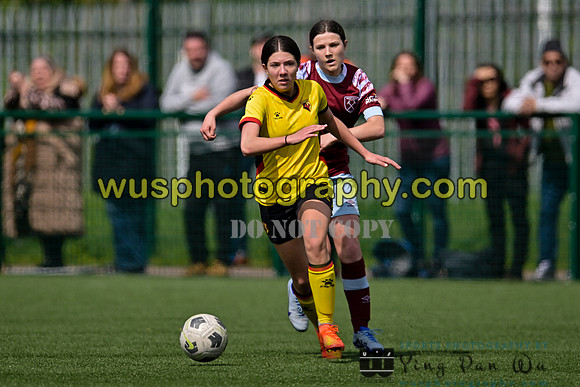 20230422-114408 West Ham United Academy Girls U16 v Watford FC Women U16