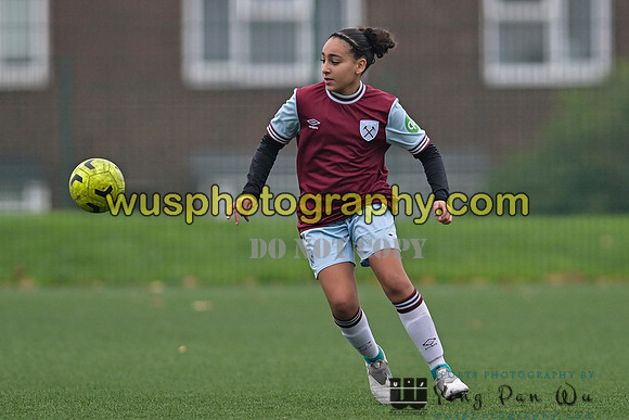 20241130-110721A West Ham United Warriors Girls U14 v Fareham Town Youth FC Girls U14