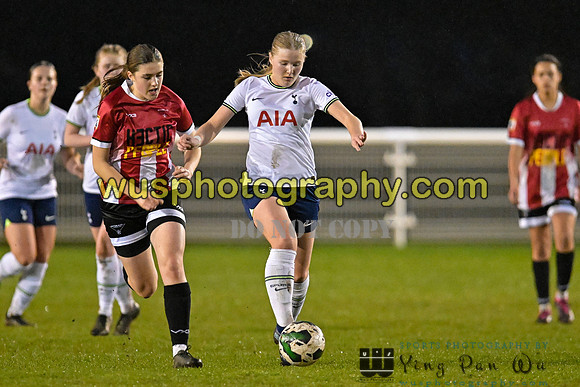 20230405-195912A Tottenham Hotspur Women FC Academy U16 v Bitton AFC Girls U16