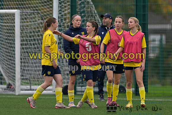 20241109-113903 West Ham United Performance Claret Girls U14 v Oxford United Girls U14