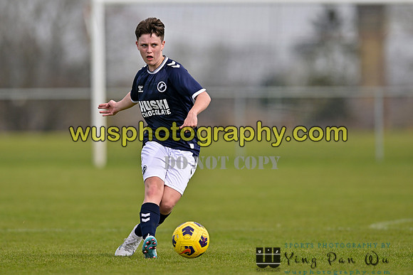 20230408-111855A Tottenham Hotspur Women FC Academy U16 v Millwall Lionesses U16