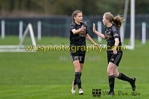 20230401-120356 Petts Wood FC Swans U14 v Arsenal FC Girls U14