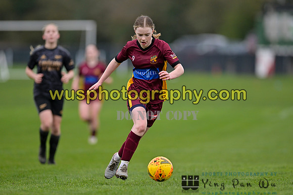 20230401-122521D Petts Wood FC Swans U14 v Arsenal FC Girls U14