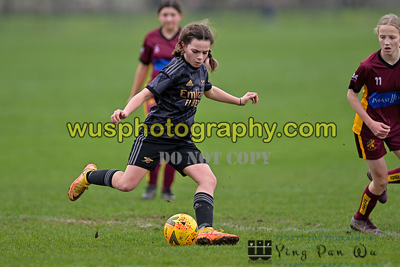 20230401-122015 Petts Wood FC Swans U14 v Arsenal FC Girls U14