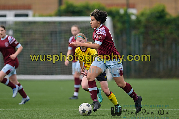 20230422-103919 West Ham United Academy Girls U16 v Watford FC Women U16