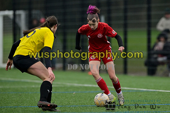 20250215-151329 Welling United Academy Girls U16 v Ebbsfleet United Girls U16