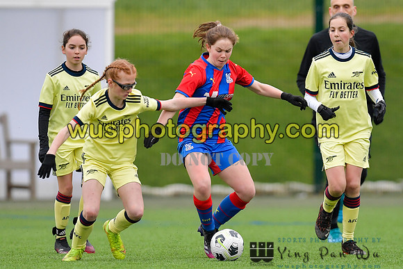 20220122-142914B Crystal Palace FC Girls U12 v Arsenal FC Girls U12