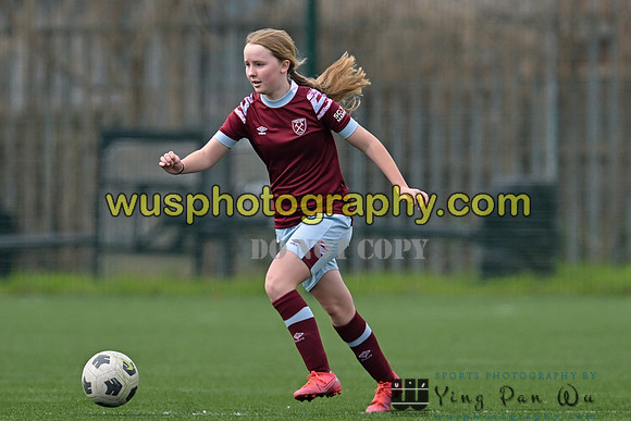 20230422-103831 West Ham United Academy Girls U16 v Watford FC Women U16