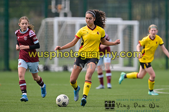 20230422-104859B West Ham United Academy Girls U16 v Watford FC Women U16