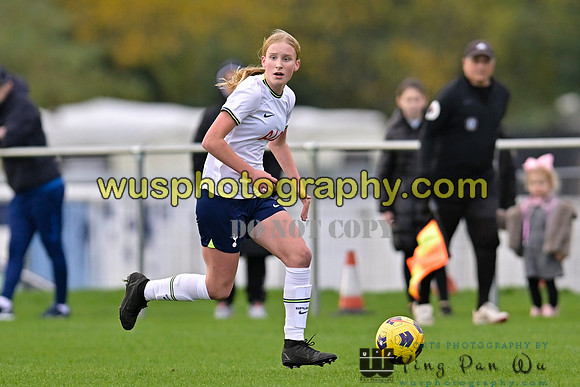 20221119-100534 Tottenham Hotspur Women FC Academy U15 v West Ham United Academy Girls U15