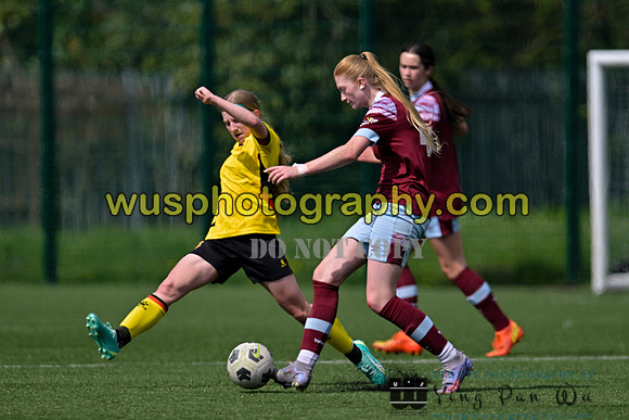 20230422-114316 West Ham United Academy Girls U16 v Watford FC Women U16