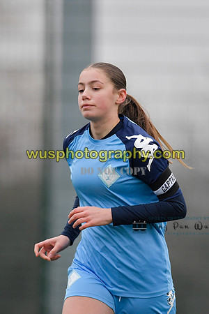 20220115-145156 West Ham United Performance Girls U16 v London City Lionesses U16
