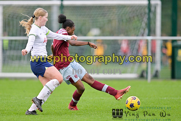 20221119-113515D Tottenham Hotspur Women FC Academy U15 v West Ham United Academy Girls U15