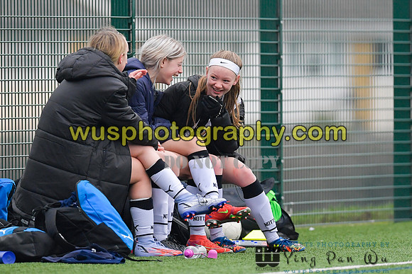 20220115-140932 West Ham United Academy Girls U14 v Notts County FC Girls U14