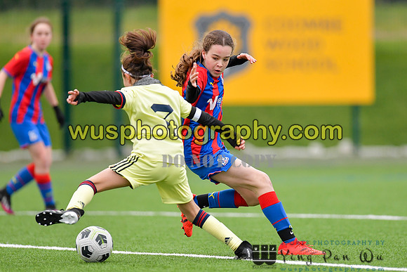 20220122-145833 Crystal Palace FC Girls U12 v Arsenal FC Girls U12