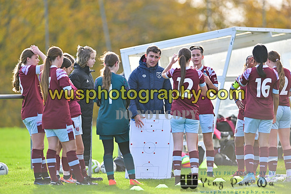 20221119-102200 Tottenham Hotspur Women FC Academy U15 v West Ham United Academy Girls U15
