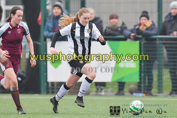 20220115-135513A West Ham United Academy Girls U14 v Notts County FC Girls U14
