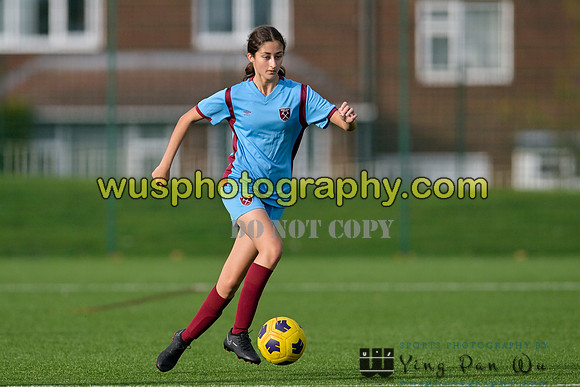 20221022-153514B West Ham United Performance Girls U15 v PLYR Baypoint CF Girls U15