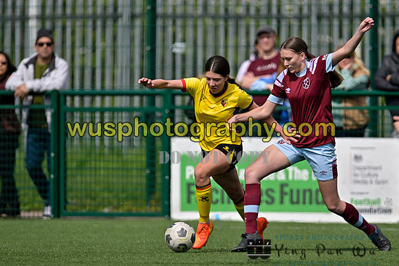 20230422-114153 West Ham United Academy Girls U16 v Watford FC Women U16
