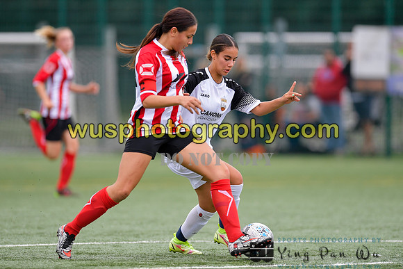 20210925-123747D London Bees Academy U16 v Corfe Mullen United Juniors FC Girls U16