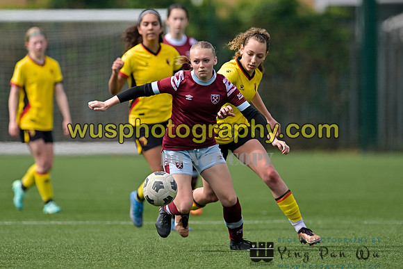 20230422-112732C West Ham United Academy Girls U16 v Watford FC Women U16