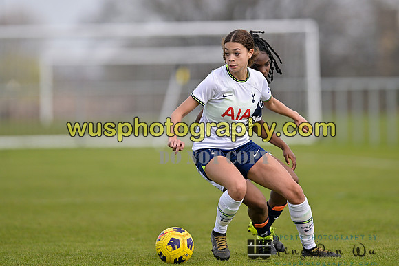 20230408-105250A Tottenham Hotspur Women FC Academy U16 v Millwall Lionesses U16