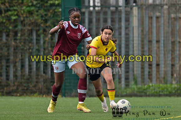 20230422-103804 West Ham United Academy Girls U16 v Watford FC Women U16