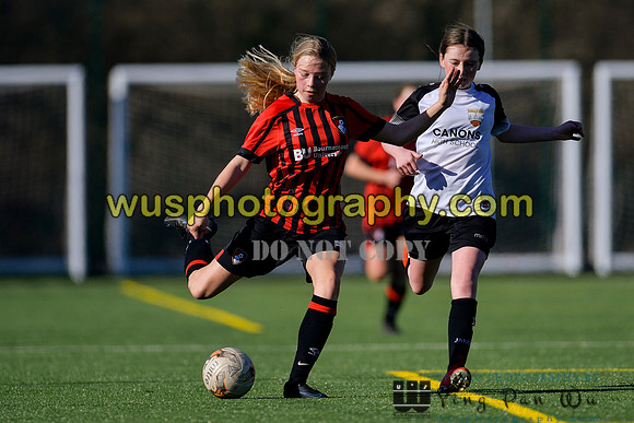 20220319-150659A London Bees Academy U14 v AFC Bournemouth Girls U14