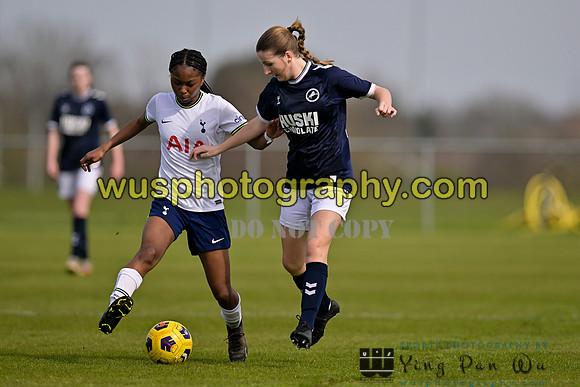20230408-104620C Tottenham Hotspur Women FC Academy U16 v Millwall Lionesses U16
