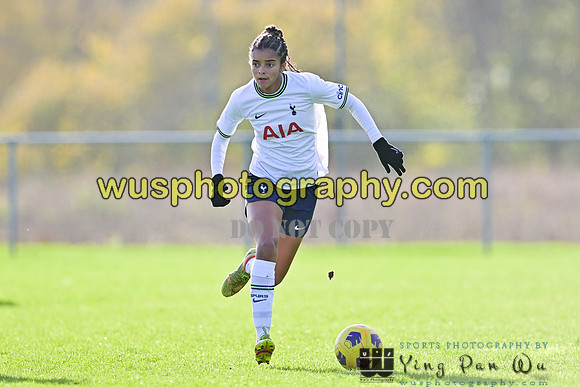 20221119-103027B Tottenham Hotspur Women FC Academy U15 v West Ham United Academy Girls U15