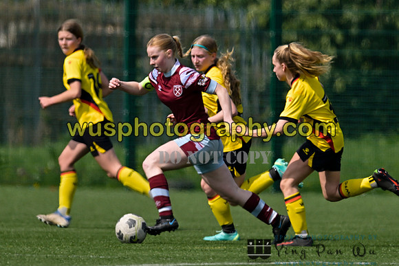 20230422-120157 West Ham United Academy Girls U16 v Watford FC Women U16