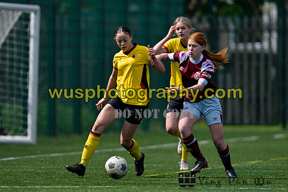 20230422-114216A West Ham United Academy Girls U16 v Watford FC Women U16