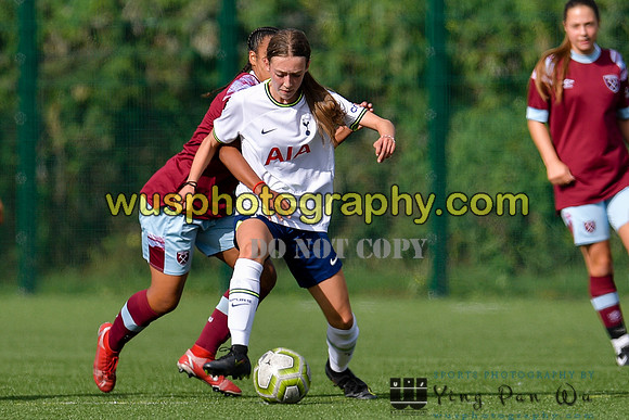 20220924-103808 West Ham United Academy Girls U15 v Tottenham Hotspur Women FC Academy U15