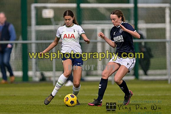 20230408-111228A Tottenham Hotspur Women FC Academy U16 v Millwall Lionesses U16