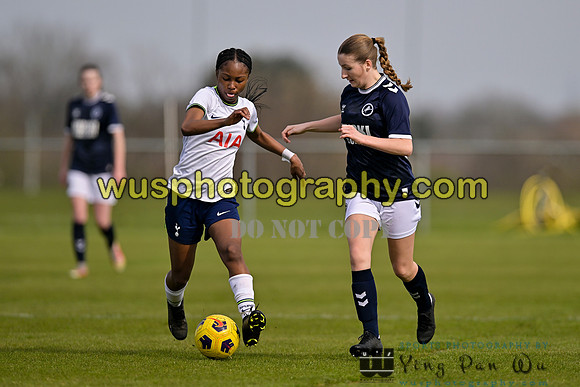 20230408-104620B Tottenham Hotspur Women FC Academy U16 v Millwall Lionesses U16