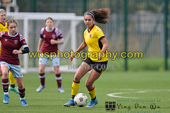 20230422-104859 West Ham United Academy Girls U16 v Watford FC Women U16