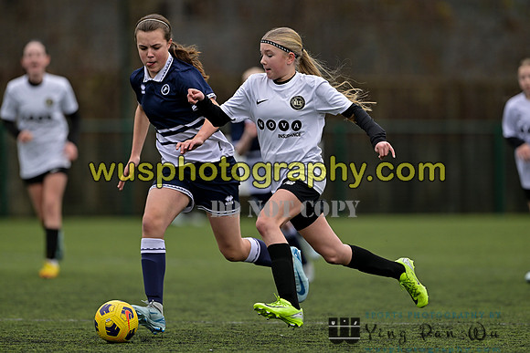 20250222-104557D Millwall Lionesses U12 v New Level Soccer Girls U12