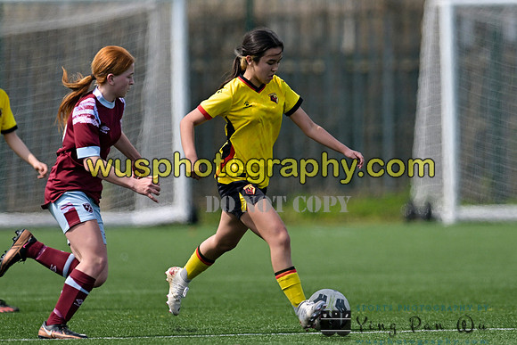 20230422-120116 West Ham United Academy Girls U16 v Watford FC Women U16