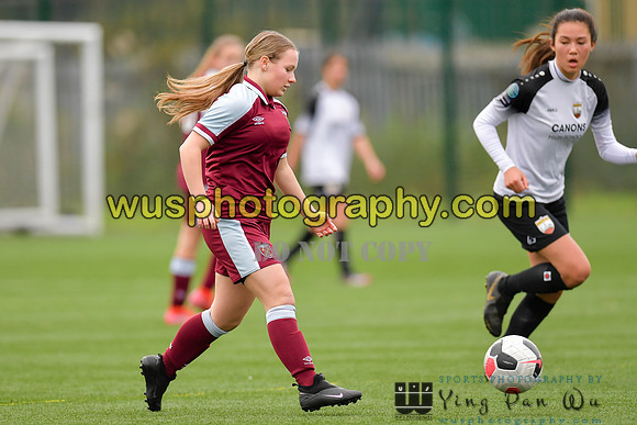 20211211-115153A West Ham United Academy Girls U16 v London Bees Academy U16