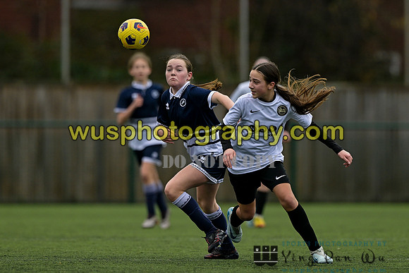 20250222-104806 Millwall Lionesses U12 v New Level Soccer Girls U12