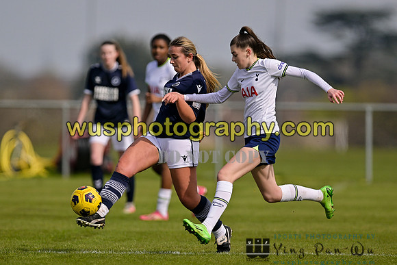 20230408-104118C Tottenham Hotspur Women FC Academy U16 v Millwall Lionesses U16