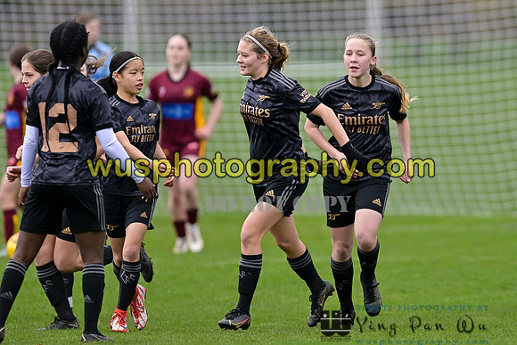 20230401-120401A Petts Wood FC Swans U14 v Arsenal FC Girls U14