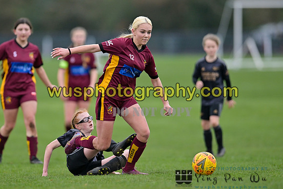 20230401-122848C Petts Wood FC Swans U14 v Arsenal FC Girls U14