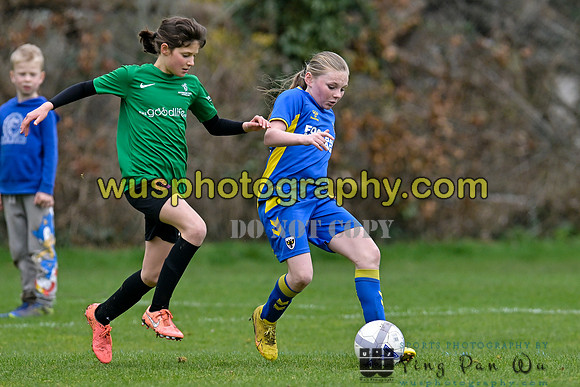 20230319-105013 AFC Wimbledon Girls U11 Yellows v Richmond Park FC U11