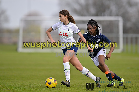 20230408-105251 Tottenham Hotspur Women FC Academy U16 v Millwall Lionesses U16