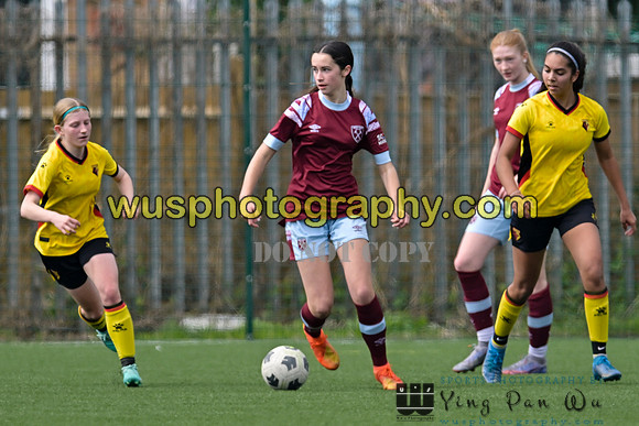 20230422-113242 West Ham United Academy Girls U16 v Watford FC Women U16