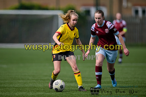 20230422-111157 West Ham United Academy Girls U16 v Watford FC Women U16