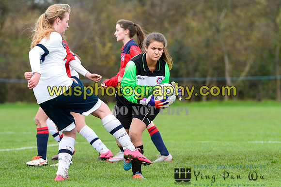20151128-114605 Tottenham Hotspur Girls U14 v Hoddesdon Owls U14
