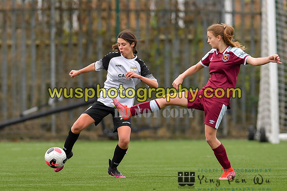20211211-120256A West Ham United Academy Girls U16 v London Bees Academy U16